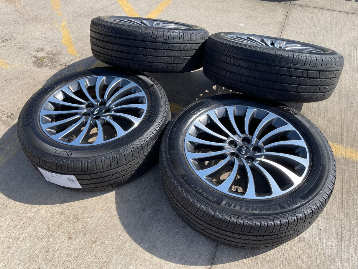 20" Lincoln Aviator OEM rims wheels 10189 Ford Explorer 2023 2024 2025 MICHELIN Texas Truck Tire