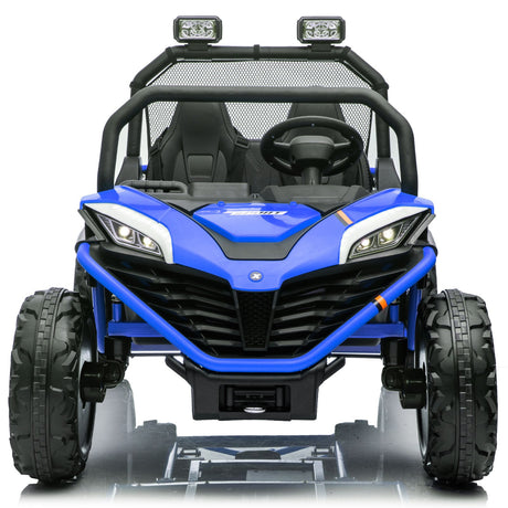 24V Kids 2-Seater Electric Ride-On UTV Truck with 4WD and 320W Motor, Remote Control