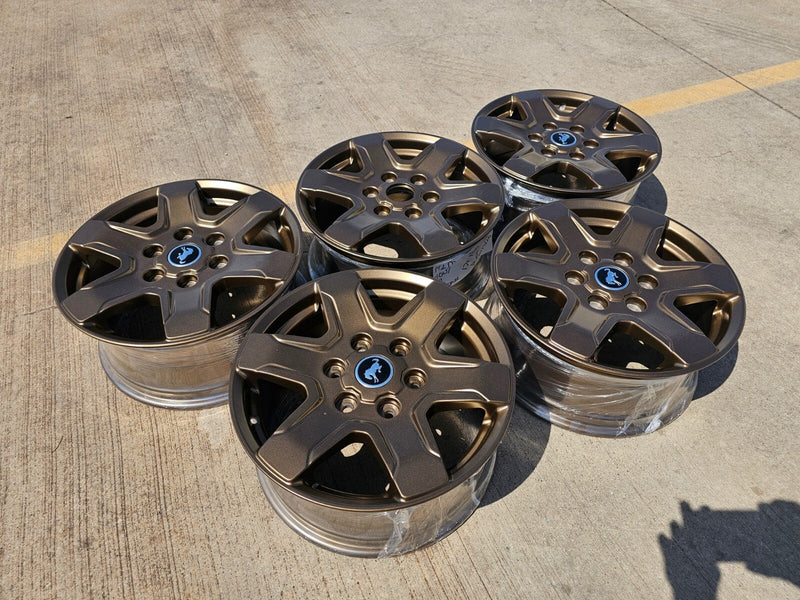 (4) 17" Ford Bronco wheels rims 95292 10383 SASQUATCH Ranger 2024 2025 2026 NEW Texas Truck Tire