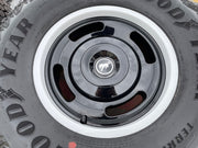 17" Ford Bronco HERITAGE Edition wheels rims white 2025 2026 GOODYEAR 35" NEW Texas Truck Tire