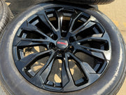 22" GMC Yukon Sierra DENALI OEM wheels rims 14025 97000 tires Texas Truck Tire