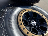 17" Ford F-150 Raptor OEM BEADLOCK rims wheels BRONZE 10459 95210 BFG 37" NEW Texas Truck Tire