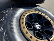17" Ford F-150 Raptor OEM BEADLOCK rims wheels BRONZE 10459 95210 BFG 37" NEW Texas Truck Tire