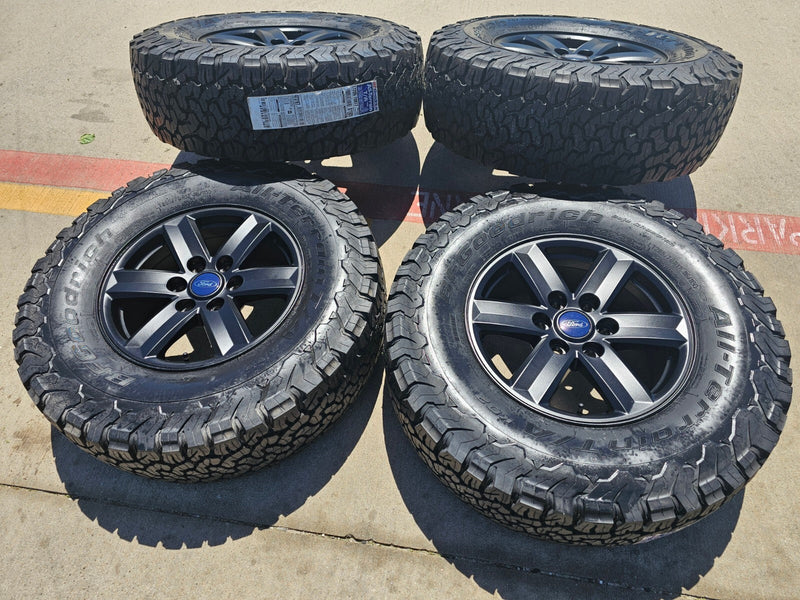 17" Ford F-150 OEM RATTLER Tremor 10339 rims wheels 2024 2025 2026 NEW Texas Truck Tire