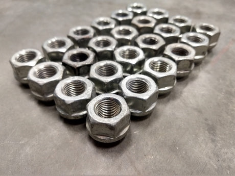 (24) 14x1.5 OEM GM lug nuts open end 1500 Chevy Silverado GMC Cadillac 1999-2026 Texas Truck Tire