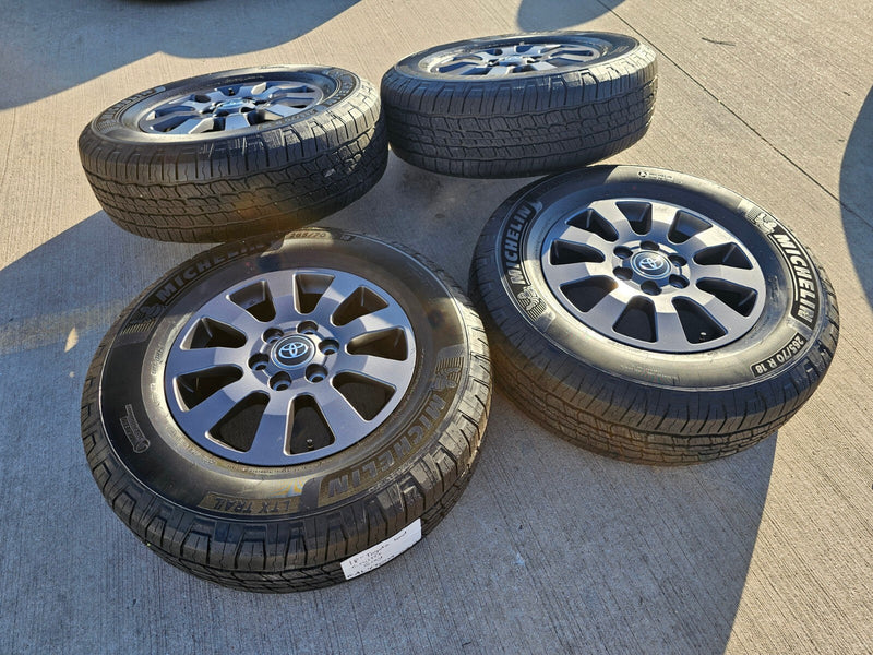 18" Toyota Land Cruiser OEM wheels rims 95952 Tundra Sequoia 2024 2025 2026 NEW Texas Truck Tire
