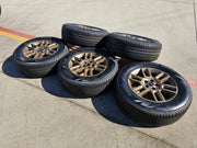 19" Land Rover Defender BRONZE Range Rover OEM 72350 wheels rims NEW Texas Truck Tire