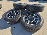 20" Chevy Silverado High Country 2500 3500 OEM Black wheels rims 2023 2024 2025 Texas Truck Tire