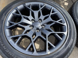 21" Jeep Grand Cherokee L OEM wheels rims 9291 Durango 2024 2025 2026 NEW Texas Truck Tire