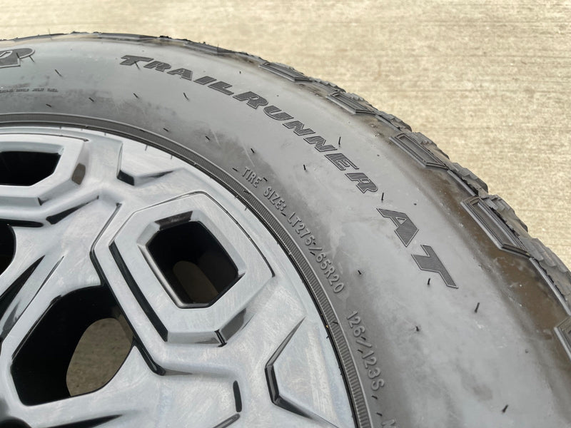 20" Chevy Silverado Trail Boss GMC AT4 2500 OEM 5946 wheels rims 2024 2025 2026 Texas Truck Tire