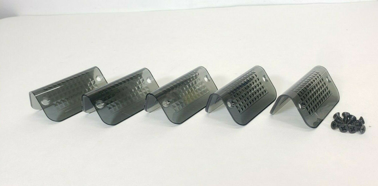 Complete Performance Lund Moon Sun Cab Visor Replacement Light Lenses - Smoked Complete Performance