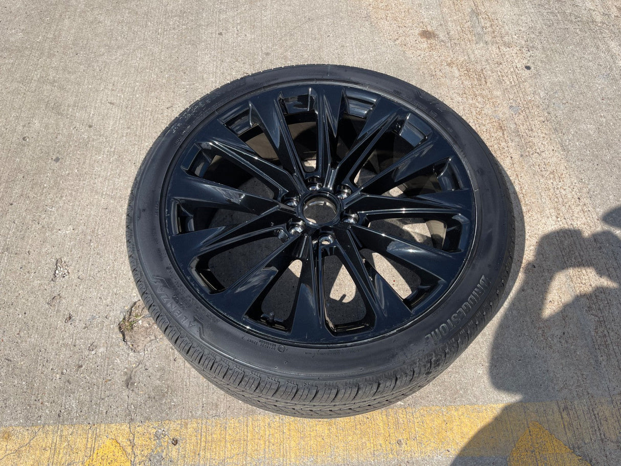 24" Cadillac Escalade V OEM ONYX wheel rim spare 2023 2024 2025 2026 DISCOUNTED Texas Truck Tire