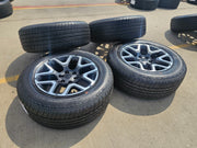 20" Dodge Ram 1500 OEM 94059 Laramie wheels rims 68583860AA 2024 2025 2026 NEW Texas Truck Tire
