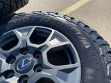 18" Toyota 4Runner Land Cruiser TRD Tundra OEM 10544 wheels rims GX550 NEW BFG Texas Truck Tire