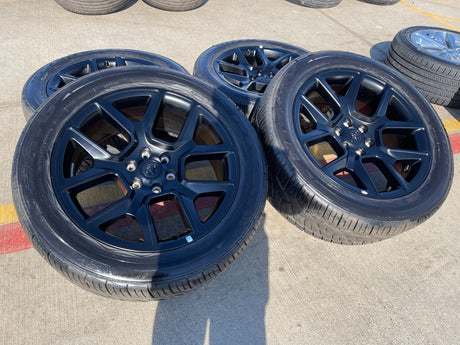 22" Dodge Ram 1500 OEM LIMITED Laramie 2684 2725 wheels rims Texas Truck Tire