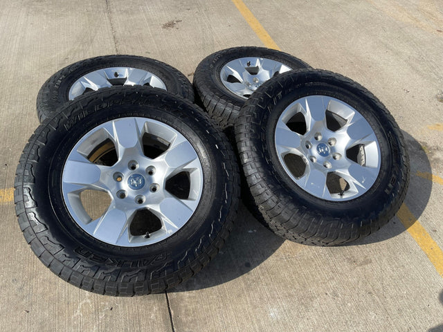 18" Ram 1500 OEM CHROME 2669 wheels rims 2021 2022 2023 2024 2025 2026 FALKEN Texas Truck Tire