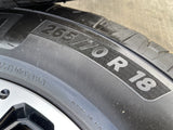 18" Toyota Tundra TRD OEM black wheels rims 75273 Sequoia 2024 2025 2026 Texas Truck Tire
