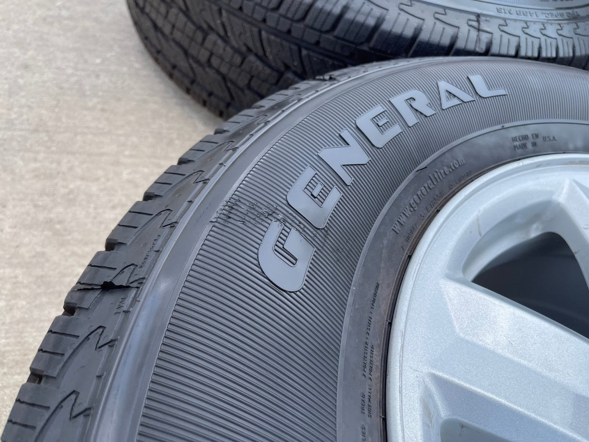 17" Ford F-150 Expedition OEM rims wheels 10339 tires GENERAL Texas Truck Tire