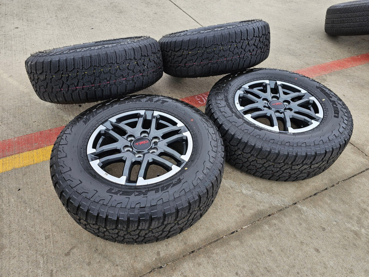 18" Toyota Tacoma TRD OEM 10641 wheels rims 2024 2025 2026 FALKEN NEW 33" Texas Truck Tire