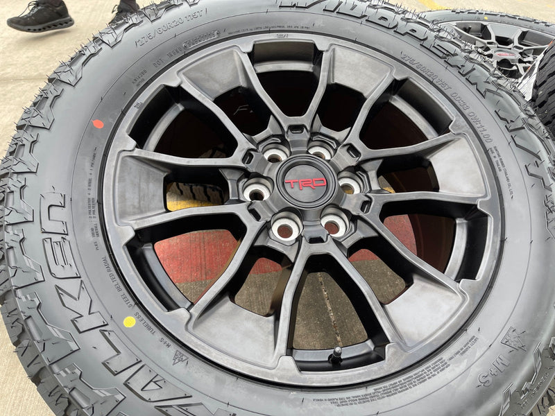 20" Toyota Tundra TRD OEM wheels rims 95314 65196 Sequoia FALKEN 2026 NEW 33" Texas Truck Tire