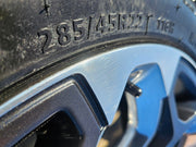 22" Dodge Ram 1500 OEM LIMITED Laramie wheels rims 2685 GRAY 2022 2023 2024 2025 Texas Truck Tire