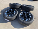18" Hyundai Santa Fe Cruz OEM wheels rims 52910 Black 2024 2025 2026 TOYO NEW Texas Truck Tire