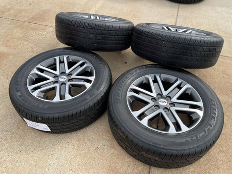 20" Ford F-150 OEM rims wheels 10345 95025 Expedition 2022 2023 2024 BRIDGESTONE Texas Truck Tire