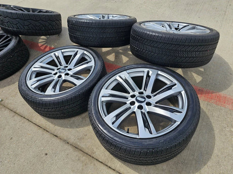 (1) 24" Cadillac Escalade V Platinum OEM wheel rim tire spare 2024 2025 2026 NEW Texas Truck Tire