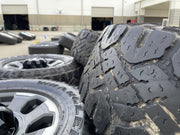 18" Ford F-250 F-350 OEM TREMOR rims wheels 10482 tires 35" DURATRAC R/T Texas Truck Tire