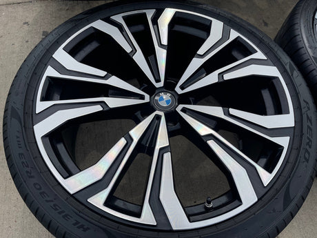 23" BMW X7M X5 X6 X7 OEM Series wheels rims 86675 tires 2022 2023 2024 2025 2026 Texas Truck Tire