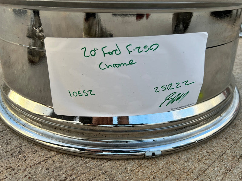 20" Ford F-250 F-350 OEM Lariat 10295 25085 10552 wheel rim 2024 2025 2026 NEW Texas Truck Tire
