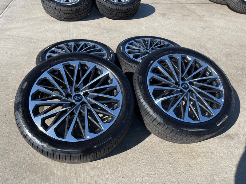 21" Hyundai Palisade Calligraphy OEM 94345 wheels rims 2025 2026 2027 PIRELLI Texas Truck Tire