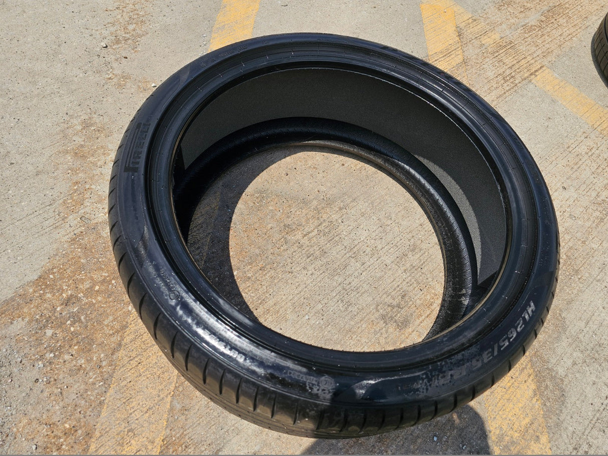 (1) 265/35/21 Pirelli P Zero tire Elect LM1 NEW take off! Texas Truck Tire