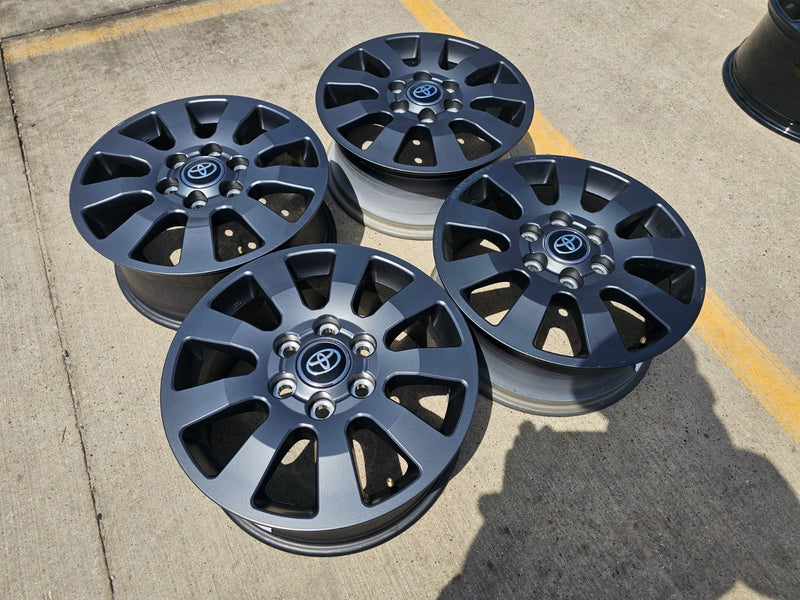 18" Toyota Land Cruiser OEM TRD wheels rims 95952 Tundra Sequoia NEW Texas Truck Tire