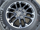 18" Toyota Tundra TRD OEM black wheels rims 75273 Sequoia 2024 2025 2026 Texas Truck Tire