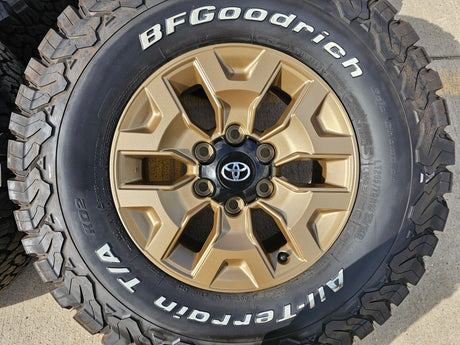 16" Toyota Tacoma TRD wheels rims 75189 OEM 4Runner FJ BFG NEW Texas Truck Tire
