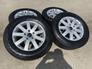 17" Jeep Grand Cherokee OEM wheels rims 2401 tires 2012 2015 2018 DISCOUNTED Texas Truck Tire