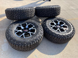 17" GMC Sierra AT4X Chevy Silverado ZR2 OEM wheels rims Canyon Colorado NEW Texas Truck Tire