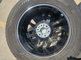20" GMC Sierra Yukon Chevy OEM black 5914 5918 wheels rims 2023 2024 2025 2026 Texas Truck Tire