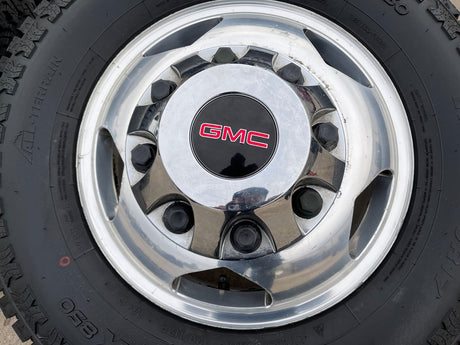 17" GMC Sierra Chevy Silverado 3500 Dually rims wheels OEM 5519 5520 DISCOUNTED Texas Truck Tire