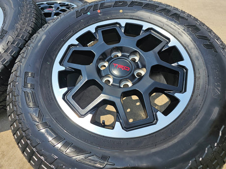 18" Toyota Tacoma 4Runner TRD OEM 94199 wheels rims tires Falken A/T NEW Texas Truck Tire