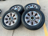 20" Ford F-250 F-350 OEM 10487 LIMITED KING RANCH tan wheels rims 2024 2025 2026 Texas Truck Tire