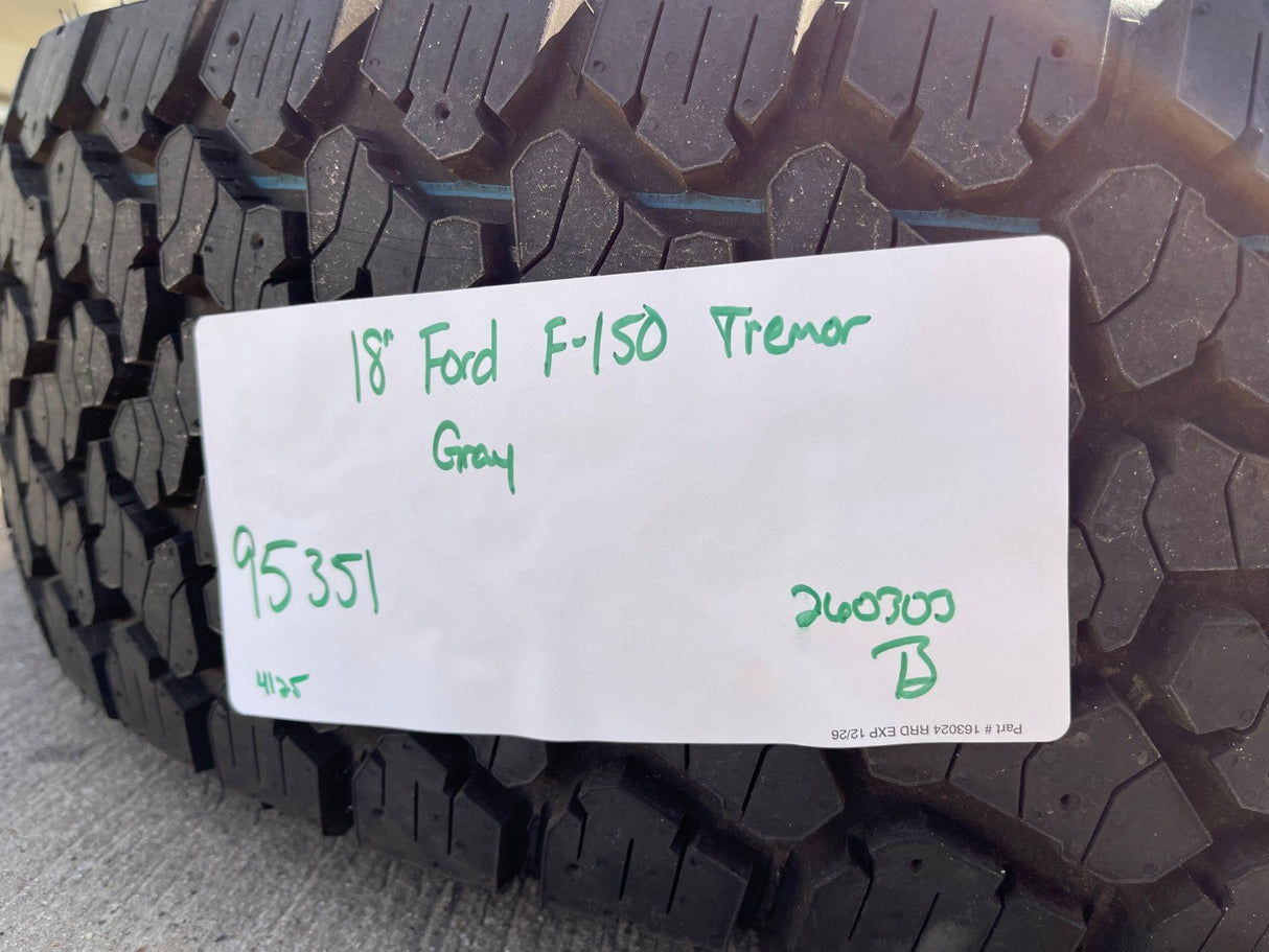 (5) 18" Ford F-150 TREMOR OEM rims wheels 10342 95351 Expedition GENERAL NEW Texas Truck Tire
