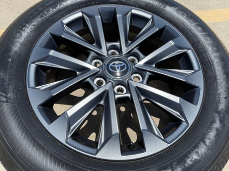 20" Toyota Land Cruiser OEM wheel rim 94057 Tundra Sequoia 2024 2025 2026 NEW Texas Truck Tire