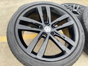 19" VW Passat Golf GTI Jetta OEM 70002 Salvador black wheels rims Texas Truck Tire