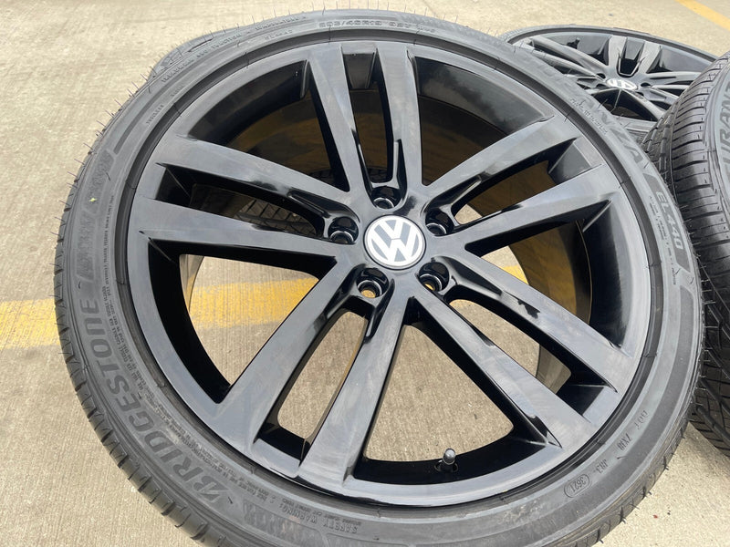 19" VW Passat Golf GTI Jetta OEM 70002 Salvador black wheels rims Texas Truck Tire