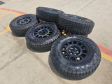 18" AEV SALTA GMC Sierra AT4X Chevy Silverado OEM rims wheels GOODYEAR Texas Truck Tire