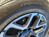 20" Dodge Ram 1500 OEM 94059 Laramie wheel rim 68583860AA Spare 2024 2025 2026 Texas Truck Tire