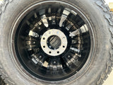 20" GMC Sierra AT4X 2500 3500 OEM wheels rims 5958 14138 Chevy Silverado FALKEN Texas Truck Tire