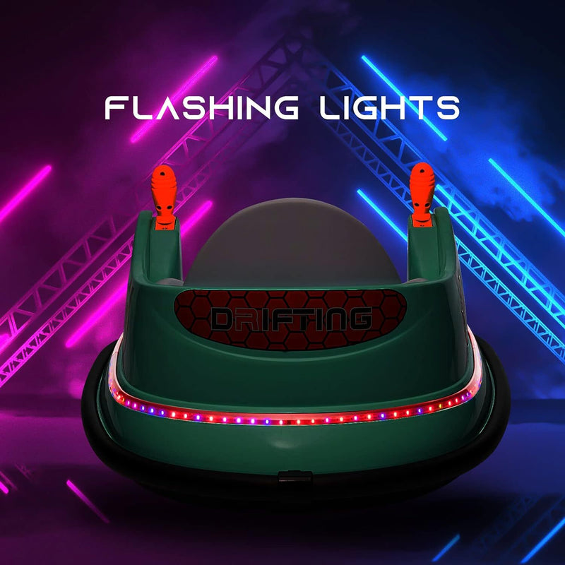 6V Electric Ride-On Bumper Car with Remote Control for Kids and Toddlers